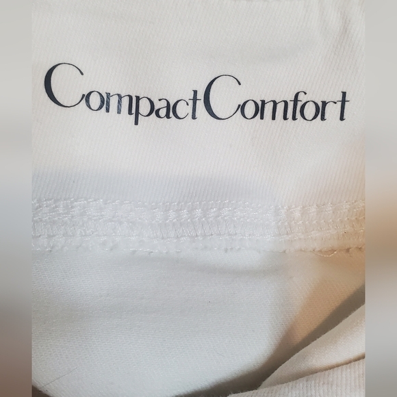 💚5/$25 DG2 Diane Gilman Compact Comfort Denim Bootcut Jeans White Size 2 Tall - Picture 6 of 9